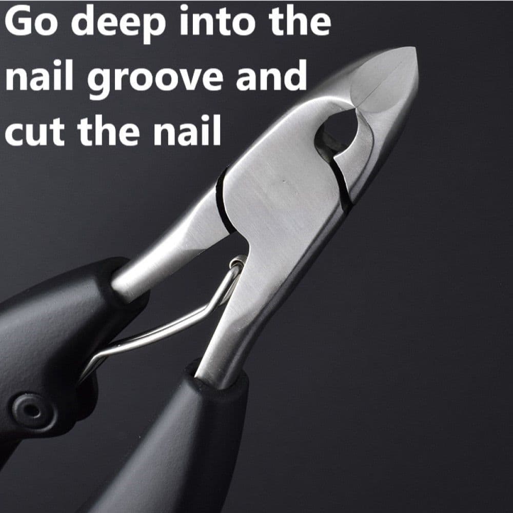 image-Black Toe Nail Clippers Nail Correction Thick Nails Cutters