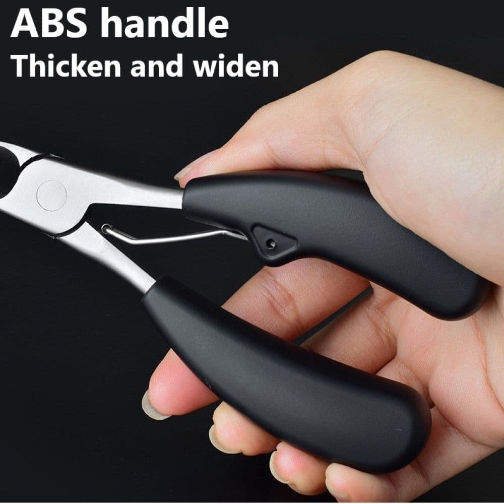 image-Black Toe Nail Clippers Nail Correction Thick Nails Cutters