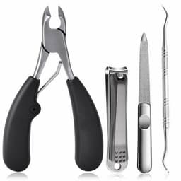 image-Black Toe Nail Clippers Nail Correction Thick Nails Cutters