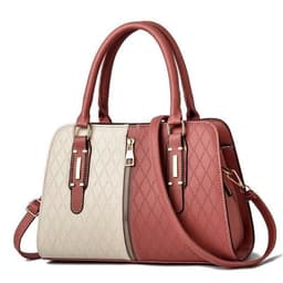 image-Large Capacity Color Contrast Messenger Bag For Young Ladies