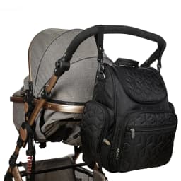 image-Waterproof Large Capacity Mommy Bag For Baby Stroller