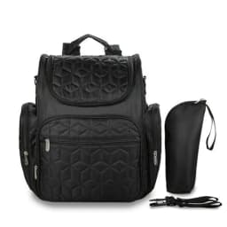 image-Waterproof Large Capacity Mommy Bag For Baby Stroller
