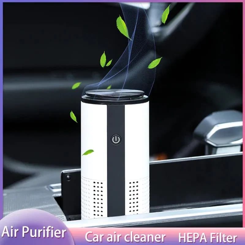 image-Negative Ion Air Purifier Ionizer Odor Remover Smoke Formaldehyde Air