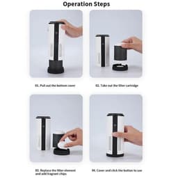 image-Negative Ion Air Purifier Ionizer Odor Remover Smoke Formaldehyde Air