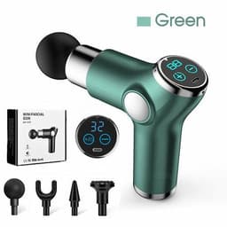 image-Mini LCD Massage Gun 32 Speed Touch Screen Deep Tissue