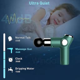 image-Mini LCD Massage Gun 32 Speed Touch Screen Deep Tissue