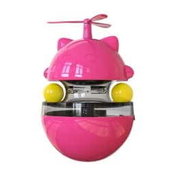 image-Interactive Cat Toys Funny Pet Slow Leaking Food Dispenser