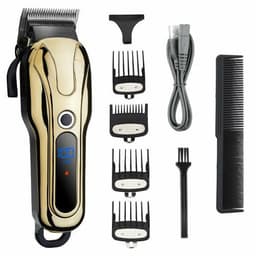 image-Professional Hair Clipper For Barber Rechargeable Hair Cutting Beard