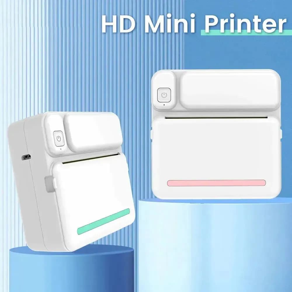 image-MINI Print Portable Thermal Printer Photo Pocket Thermal Label Printer