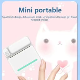 image-MINI Print Portable Thermal Printer Photo Pocket Thermal Label Printer