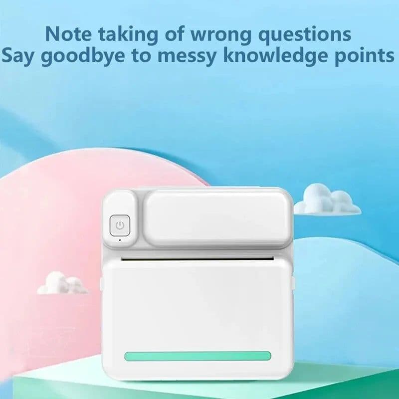 image-MINI Print Portable Thermal Printer Photo Pocket Thermal Label Printer