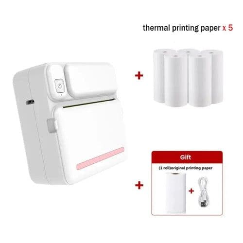 image-MINI Print Portable Thermal Printer Photo Pocket Thermal Label Printer
