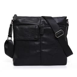 image-Fashion PU Crossbody Messenger Bag For Men