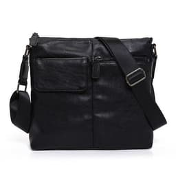 image-Fashion PU Crossbody Messenger Bag For Men