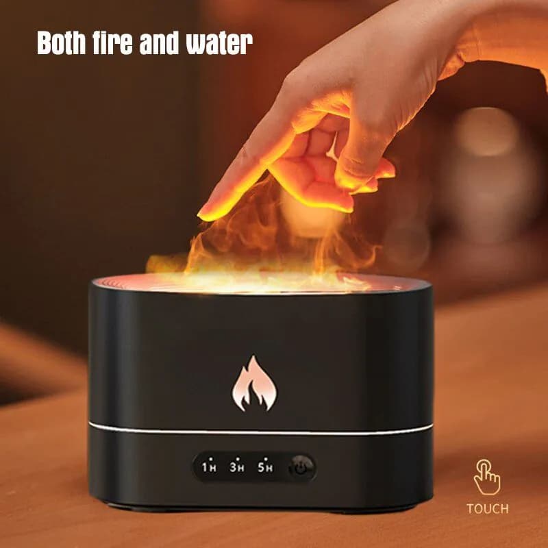 image-180ML Air Humidifier Essential Oil Diffuser Aromatherapy Ultrasonic