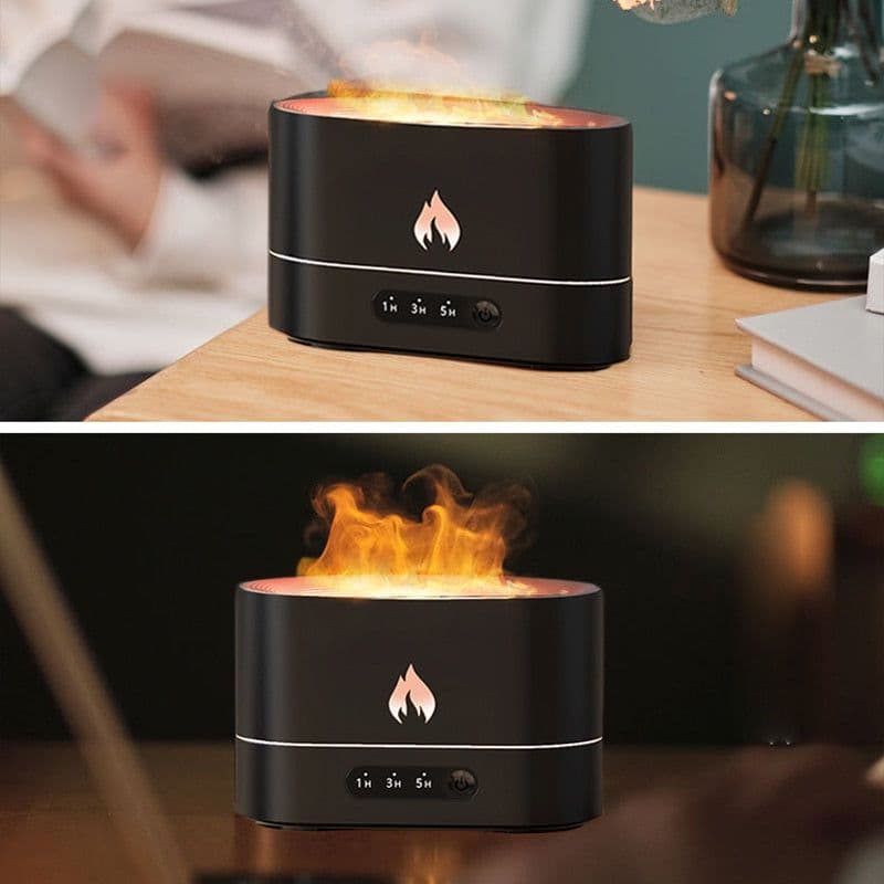 image-180ML Air Humidifier Essential Oil Diffuser Aromatherapy Ultrasonic
