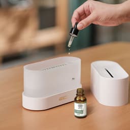 image-180ML Air Humidifier Essential Oil Diffuser Aromatherapy Ultrasonic