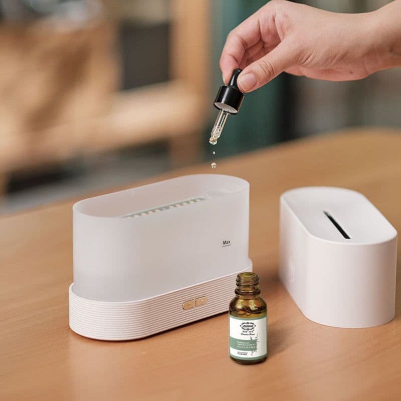image-180ML Air Humidifier Essential Oil Diffuser Aromatherapy Ultrasonic