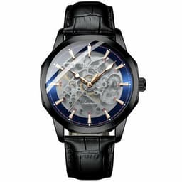 image-Men's Casual Automatic Hollow Mechanical Watch