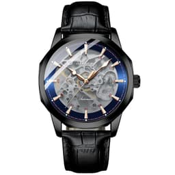 image-Men's Casual Automatic Hollow Mechanical Watch