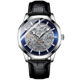 image-Men's Casual Automatic Hollow Mechanical Watch