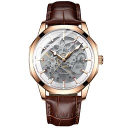 image-Men's Casual Automatic Hollow Mechanical Watch