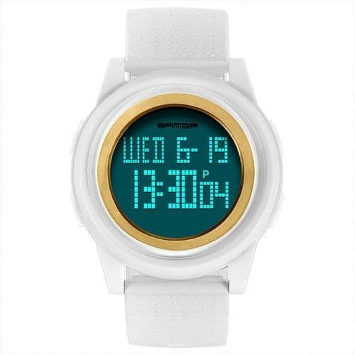 image-Waterproof Casual Electronic Watch For Young Men