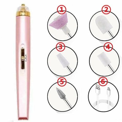 image-USB Professional Electric Pen-Shape Nail Grinder Machine