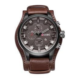 image-Fashion Calendar Waterproof Belt Watch For Men