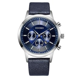 image-Fashion Calendar Waterproof Belt Watch For Men