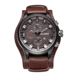 image-Fashion Calendar Waterproof Belt Watch For Men