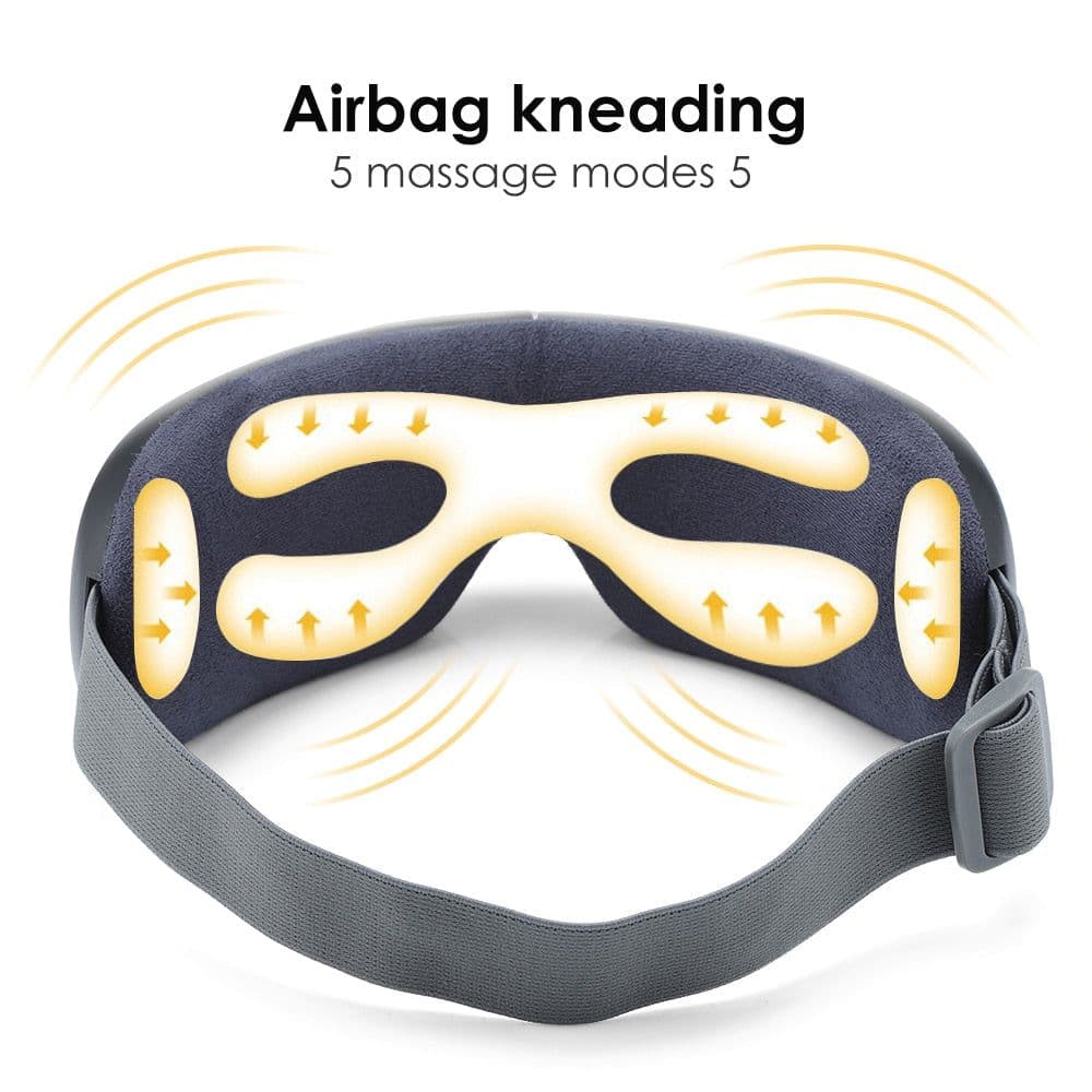 image-Smart Eye Massager 4D Air Pressotherapy Stress Relief Eye Care