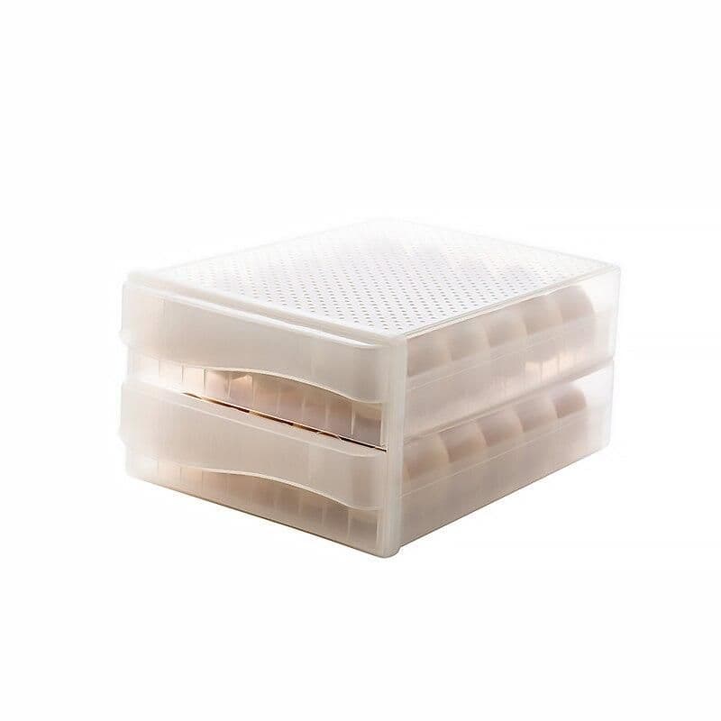 image-Household Drawer-Type Refrigerator Egg Storage Box