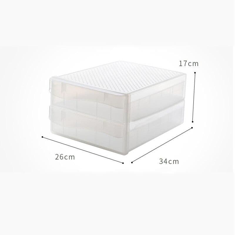 image-Household Drawer-Type Refrigerator Egg Storage Box