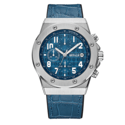 image-Street Fashion Men's Quartz Watch With Leather Strap