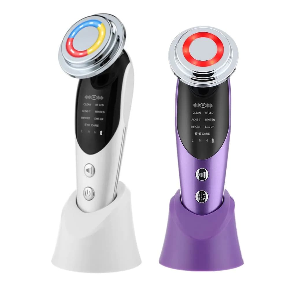 image-7 in 1 EMS Facial Lifting Device Radio Frequency LED Photon Skin