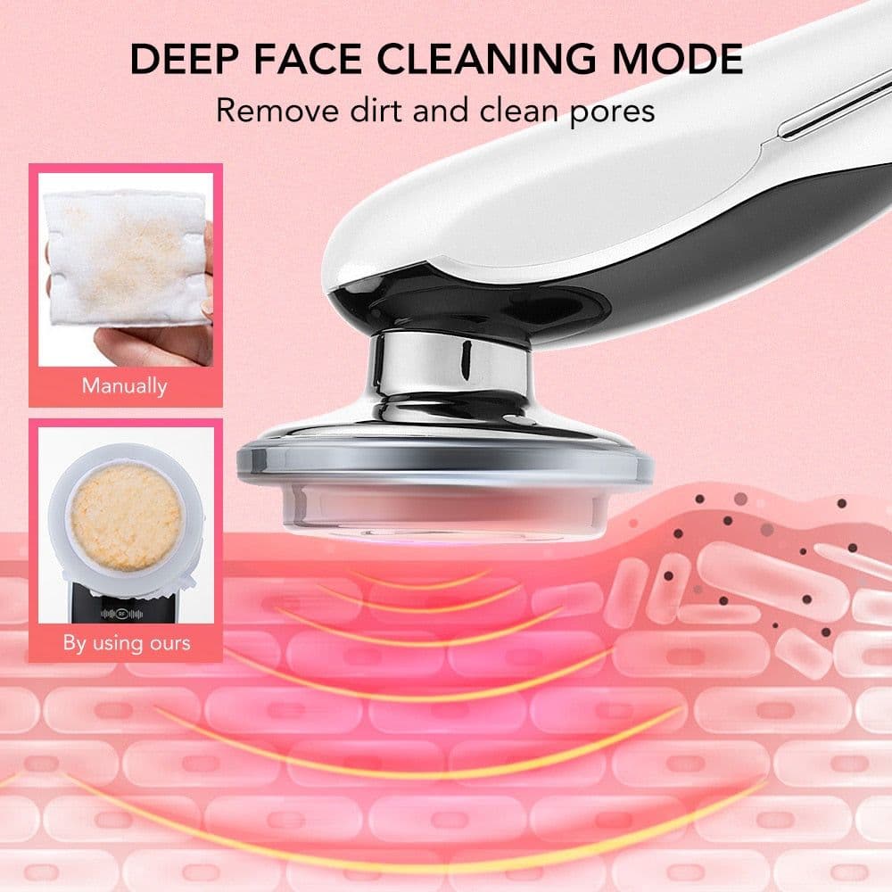 image-7 in 1 EMS Facial Lifting Device Radio Frequency LED Photon Skin