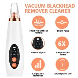 image-Facial Pore Cleaner Blackhead Remover Vacuum Suction Cleaner