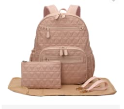 image-Lightweight Waterproof Large Capacity Mommy Bag Suit