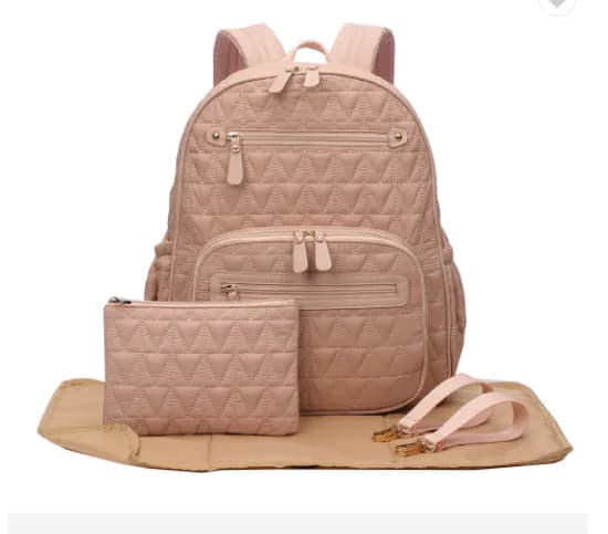 image-Lightweight Waterproof Large Capacity Mommy Bag Suit