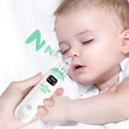 image-Electric Baby Nasal Vacuum Cleaner Infant Nasal Aspirator Newborn