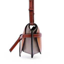 image-Women's Two-layer Cowhide Shoulder Bag