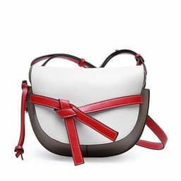 image-Women's Two-layer Cowhide Shoulder Bag