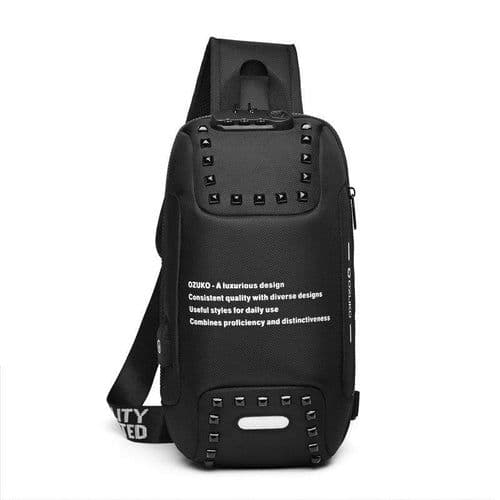 image-High Quality Fabric Multifunctional Men's Crossbody Bag