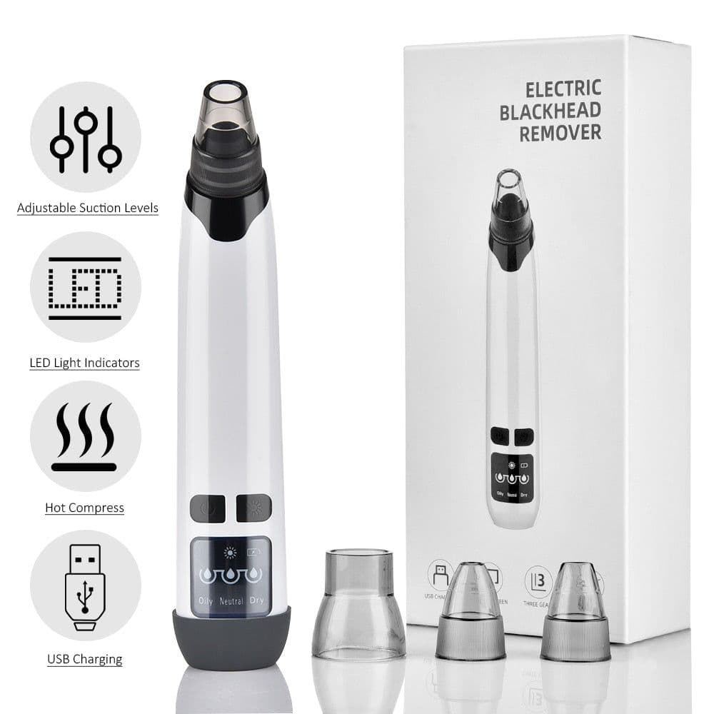 image-Blackhead Remover Electric Facial Cleansing Pore Vacuum Cleaner Ance