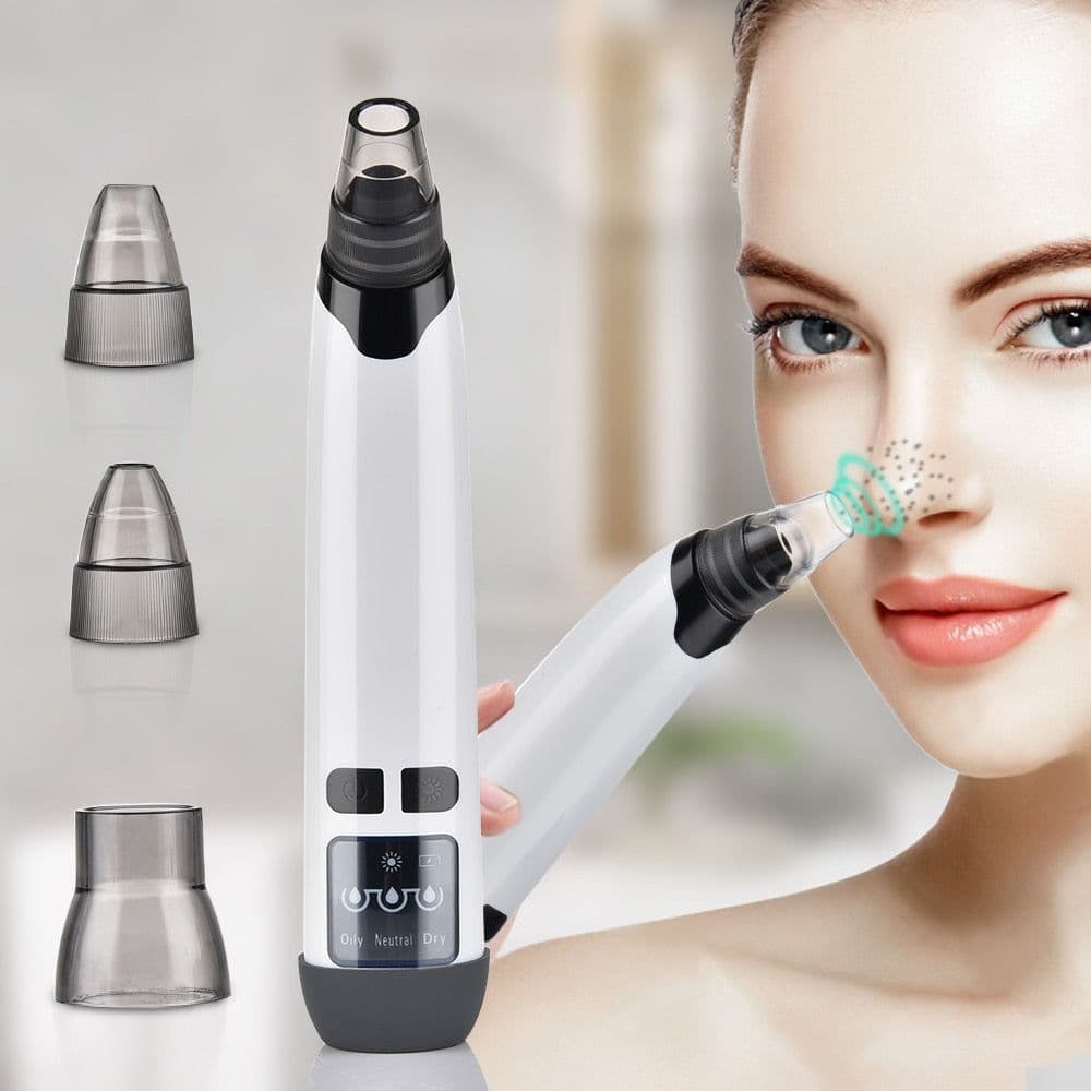 image-Blackhead Remover Electric Facial Cleansing Pore Vacuum Cleaner Ance