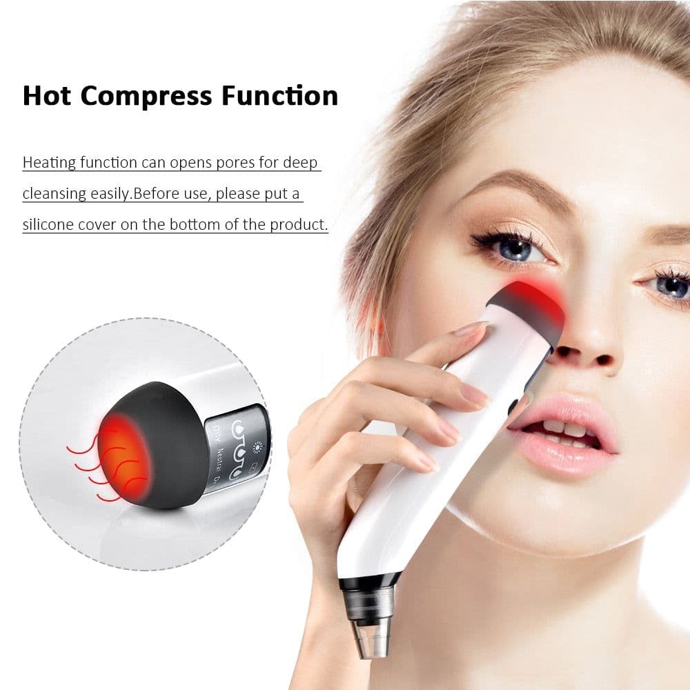 image-Blackhead Remover Electric Facial Cleansing Pore Vacuum Cleaner Ance