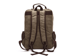 image-High Quality Outdoor Canvas Business Backpack For Men