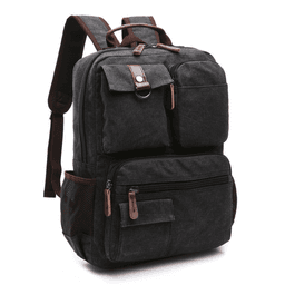 image-High Quality Outdoor Canvas Business Backpack For Men