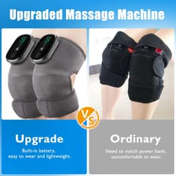 image-Electric Heating Knee Massager Far Infrared Joint Elbow Knee Pad